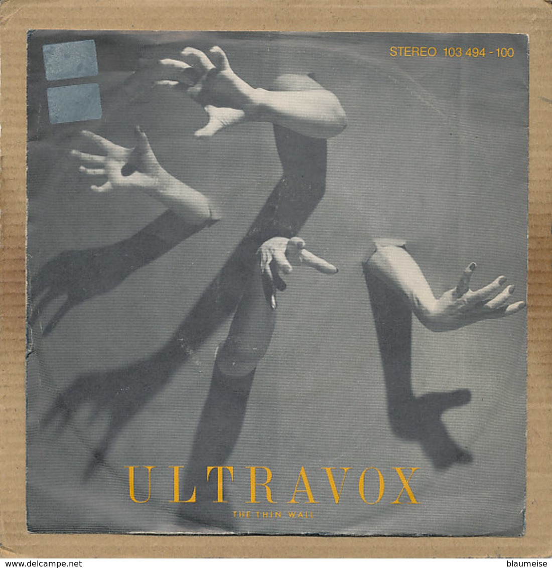 7" Single, Ultravox - The Thin Wall - Disco, Pop