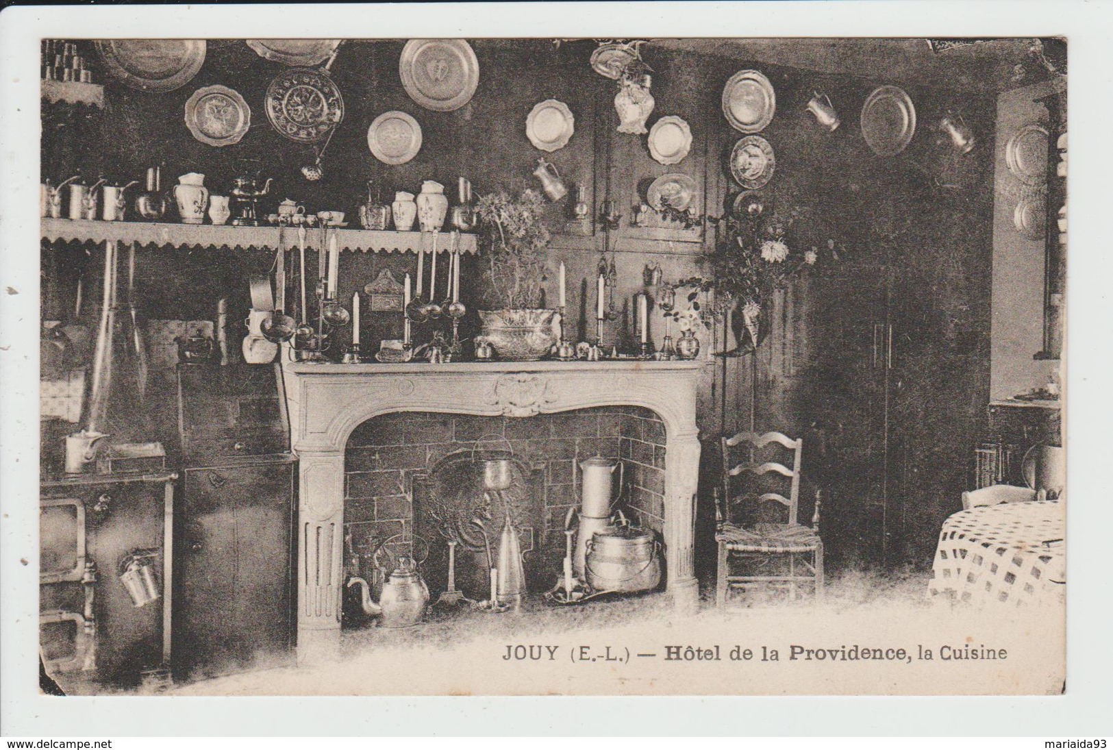 JOUY - EURE ET LOIR - HOTEL DE LA PROVIDENCE - LA CUISINE - Jouy