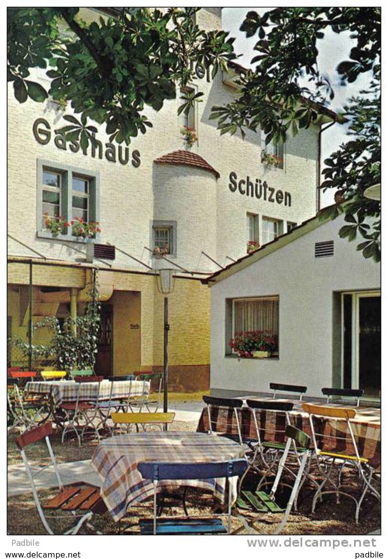 Carte Postale Suisse Laufenburg, Aargau  Hotel Schützen   Fam. Fredy Schmocker  Trés Beau Plan - Laufenburg 