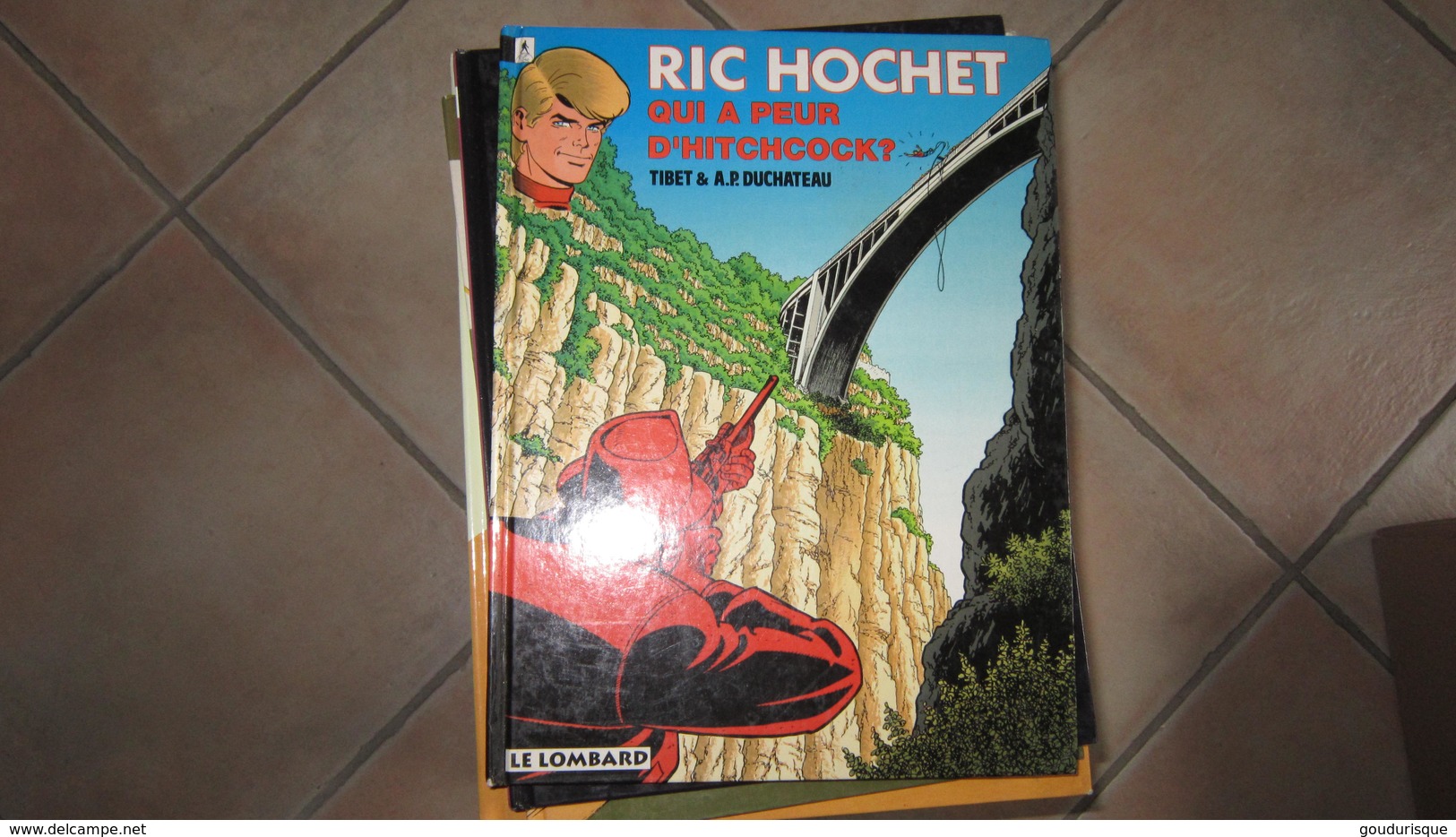 RIC HOCHET T55 QUI A PEUR D'HITCHOCK ?  TIBET DUCHATEAU - Ric Hochet