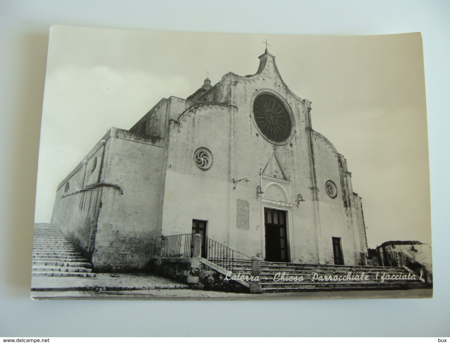 LATERZA CHIESA  PARROCCHIALE   TARANTO  PUGLIA    VIAGGIATA COME DA FOTO - Taranto