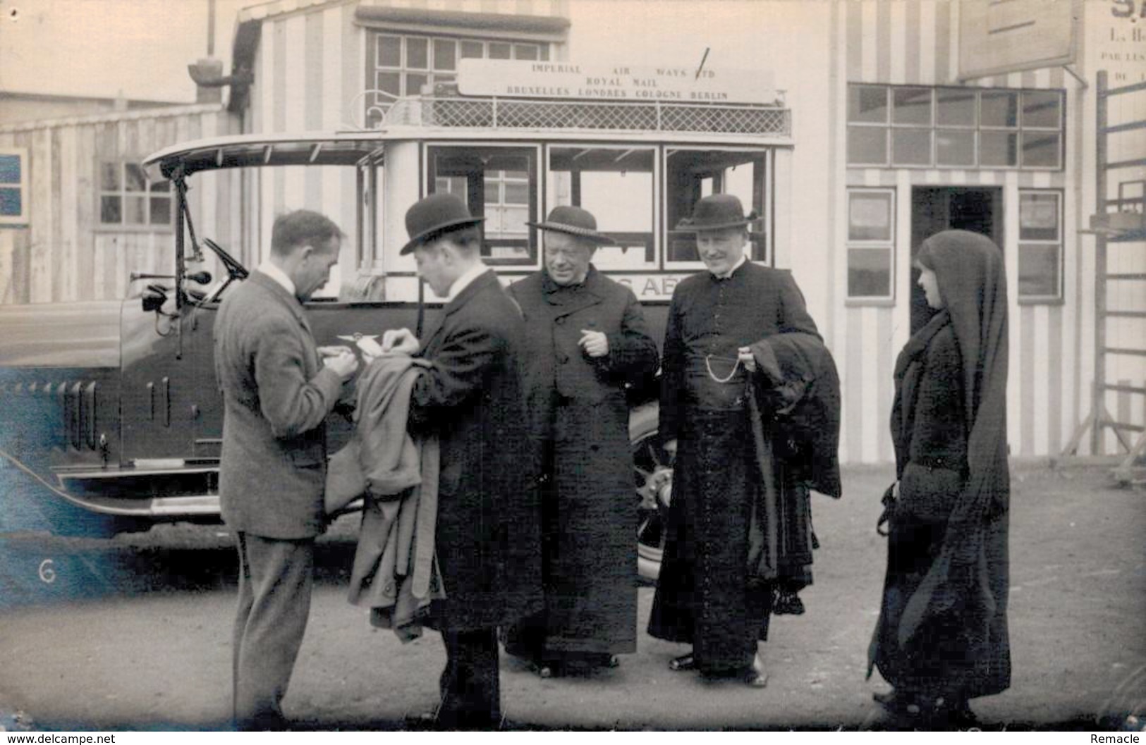 Haren - Haeren MGR HEYLEN SE REND AU CONGRES D AMSTERDAM  PAR LA VOIE DES AIRS JUILLET 1924 AERODROME D HAREN  6 CARTES - Non Classés