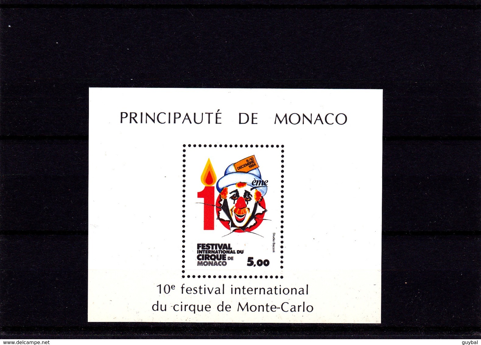 Monaco- Bloc Feuillet - 1984 - N°29 - Blocs