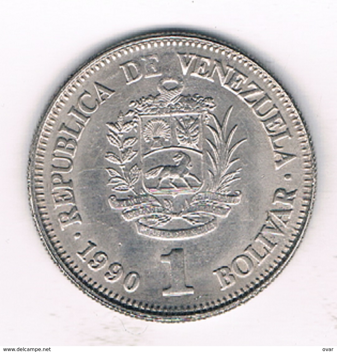 1 BOLIVAR 1990 VENEZUELA /1412/ - Venezuela