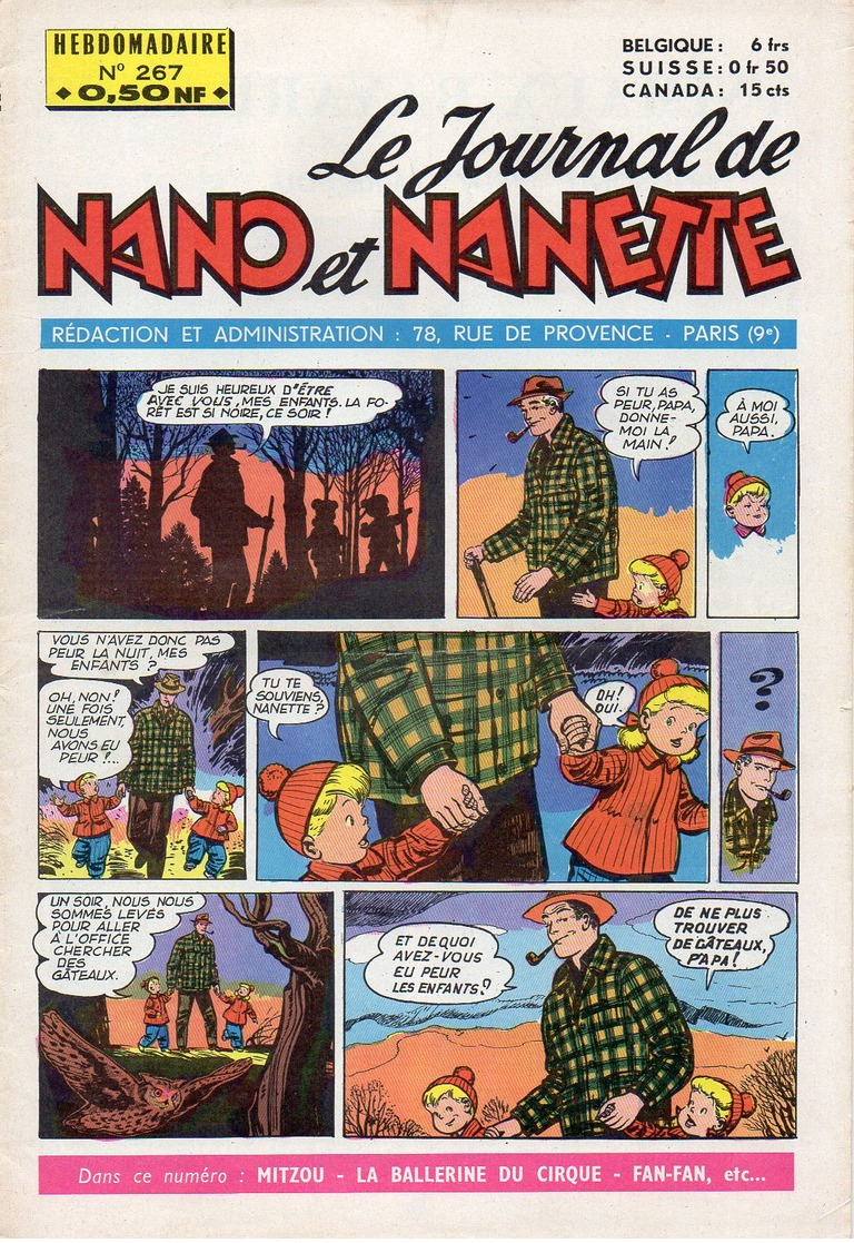 LE JOURNAL DE NANO ET NANETTE 267 - Andere Magazine