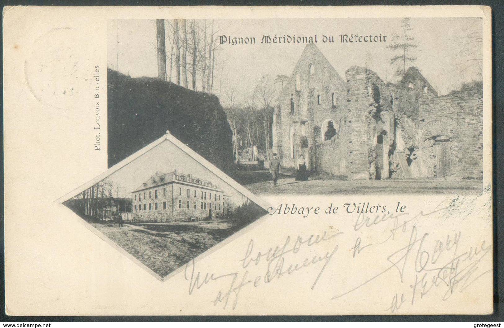 CP De VILLERS-la-VILLE Pignon Méridional Du Réfectoir Abbaye  - W0479 - Villers-la-Ville