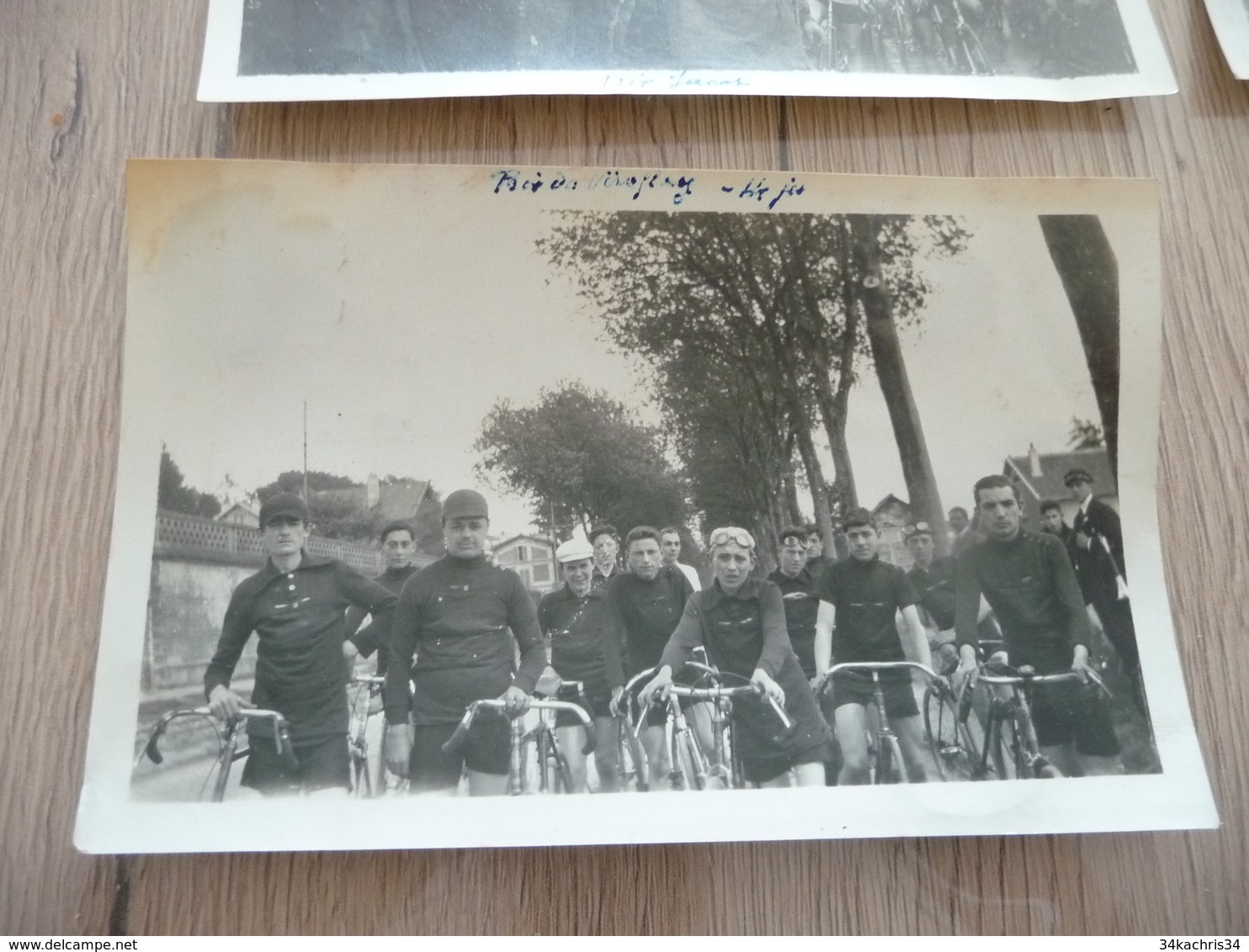 Cyclisme course cycliste région parisienne Lot 59 photos amateurs tout état adhérences au dos dont Prix Jacot