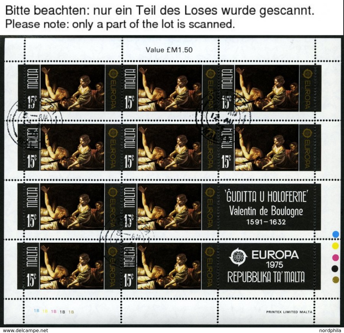 MALTA KB O, 1975-90, Europa, 14 Kleinbogensätze (ohne 1979 Und 88) Mit Ersttagsstempeln, Pracht, Mi. 290.- - Used Stamps