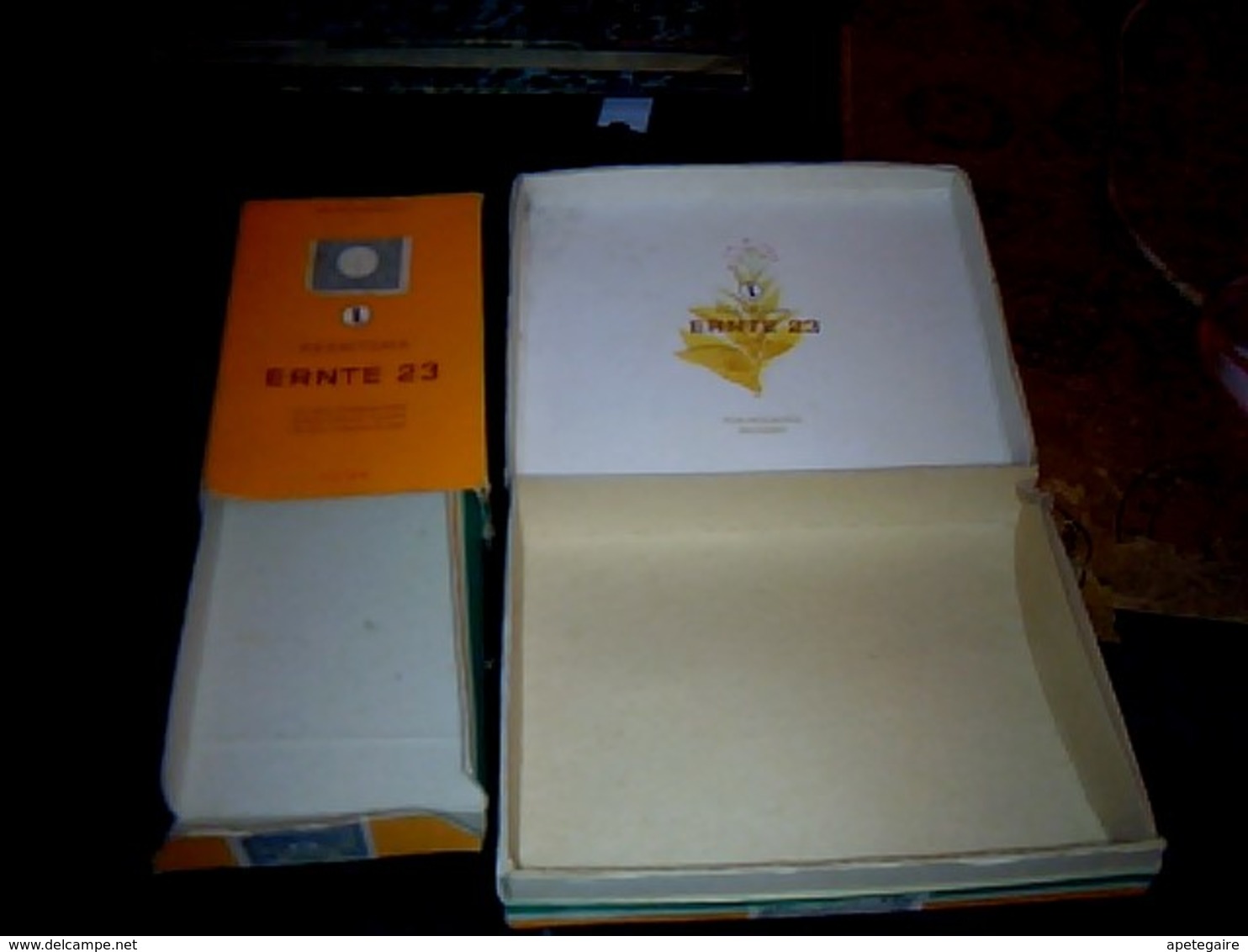 Allemagne Publicité Ancienne Boites X 2  En Carton De Cigarettes Vide  Marque ERNTE 23 Reemtsma Filtre Von Rochesters - Autres & Non Classés