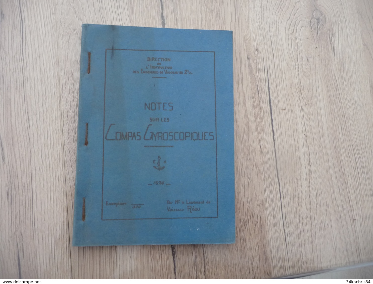 1930 Livret Notes Sur Les Compas Gyroscopique 91 Pages Texte Dessins Et Planche - Documenten