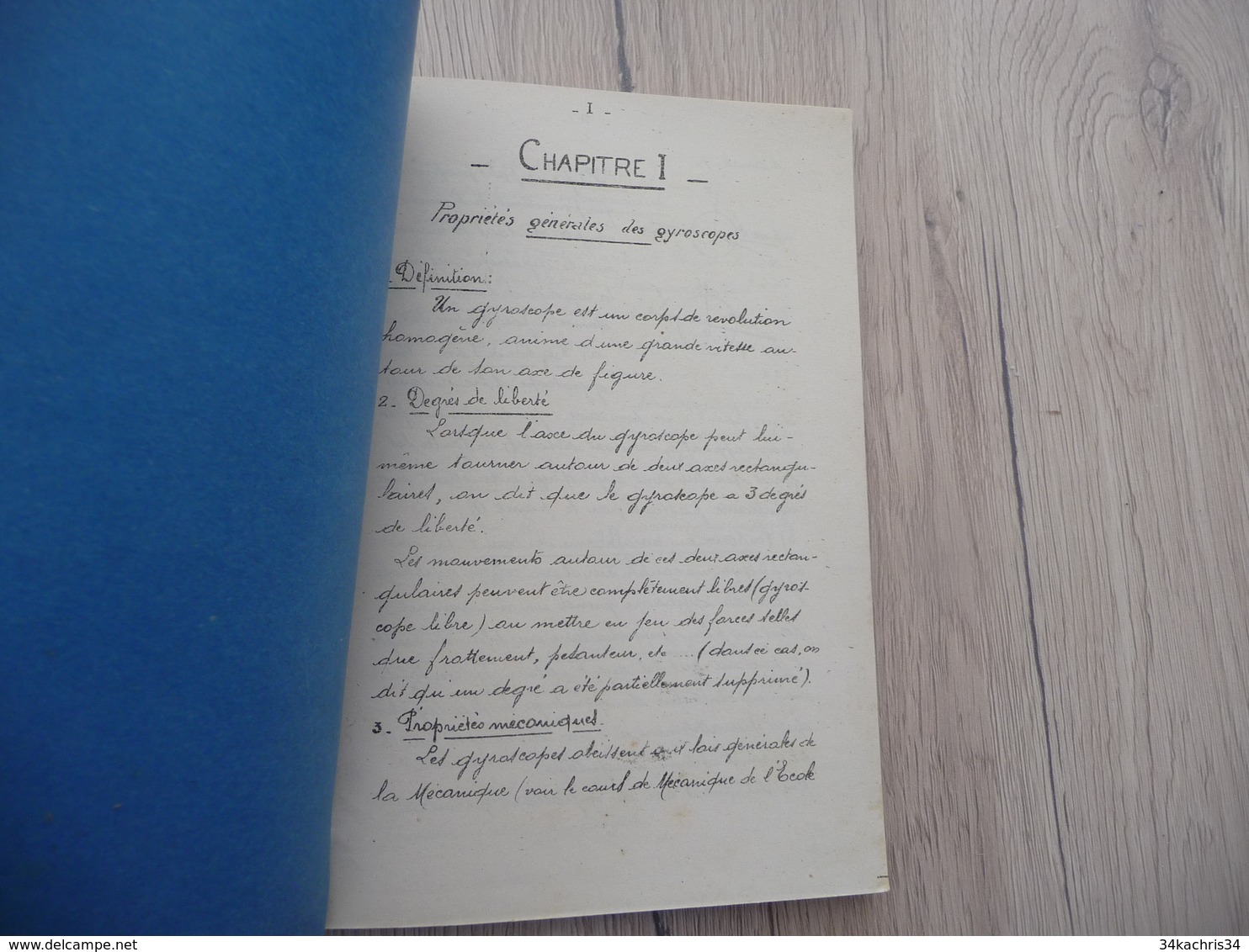 1930 Livret Notes Sur Les Compas Gyroscopique 91 Pages Texte Dessins Et Planche - Documenten