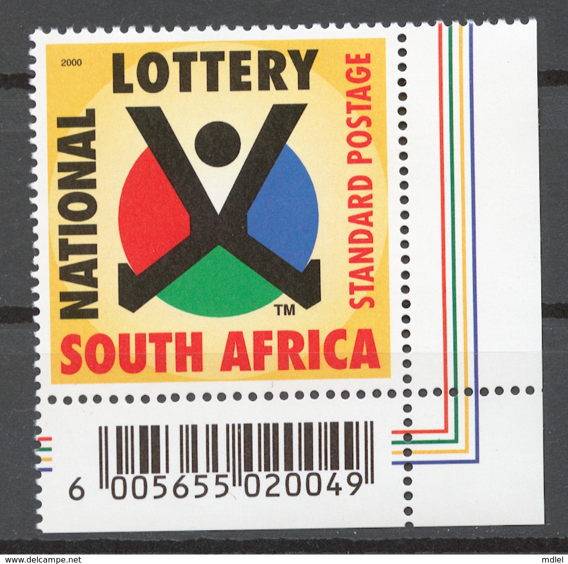 South Africa 2000 Mi# 1245** NATIONAL LOTTERY - Neufs