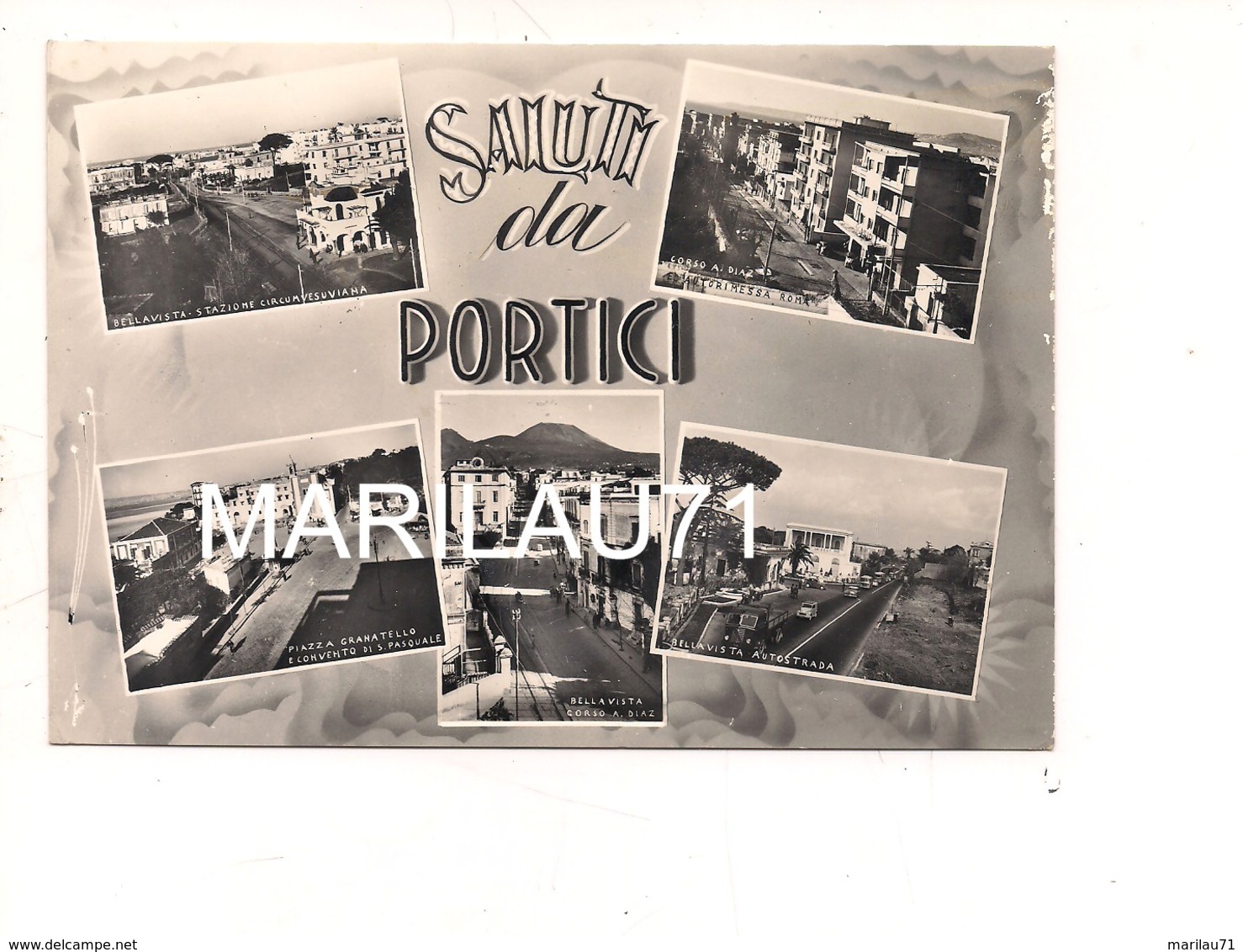 M9437 Campania PORTICI Napoli 1957 Viaggiata - Portici