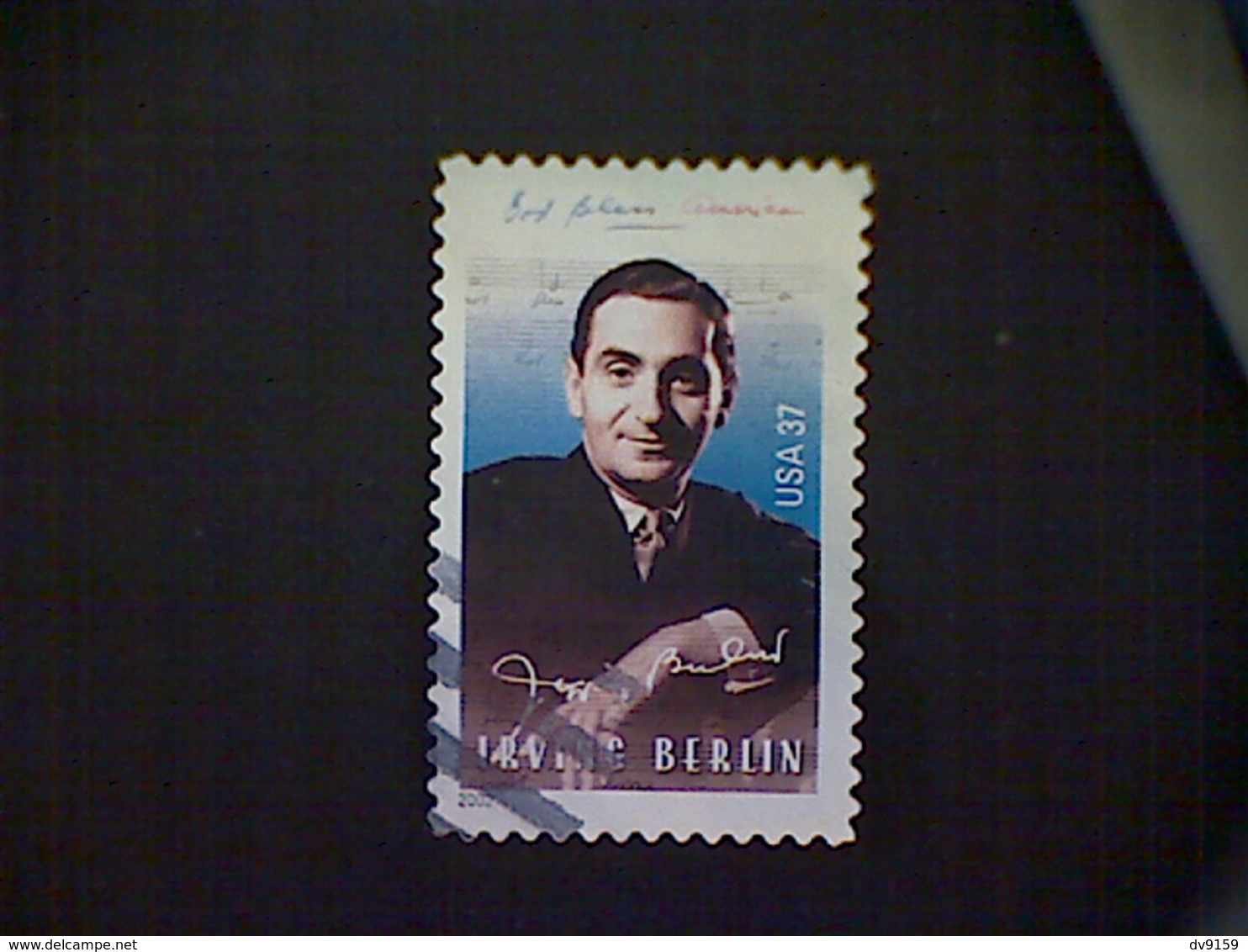 United States, Scott #3669, Used(o), 2002, Irving Berlin, 37¢, Multicolored - Used Stamps