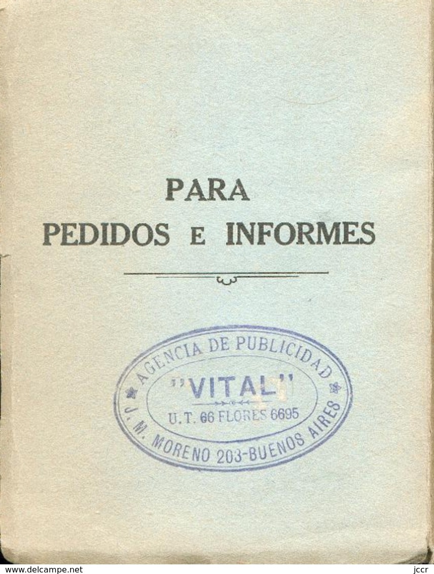 Plano De La Ciudad De Buenos Aires Capital De La Republica Argentina Por Adolfo Vital - 1927 - Praktisch