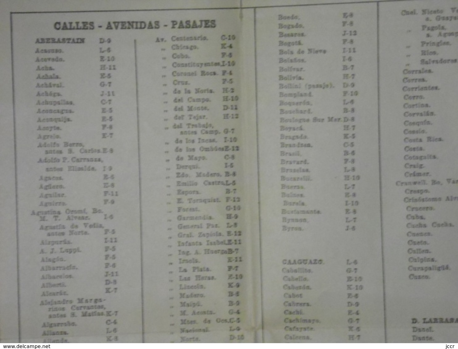 Plano de la Ciudad de Buenos Aires Capital de la Republica Argentina por Adolfo Vital - 1927