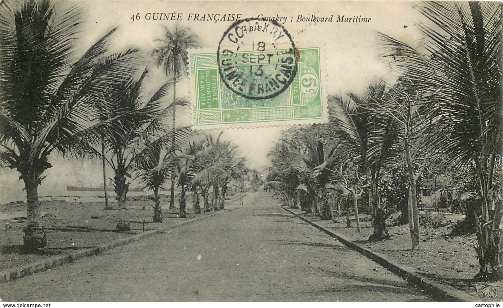 Guinée - Conakry - Boulevard Maritime En 1913 - Guinée