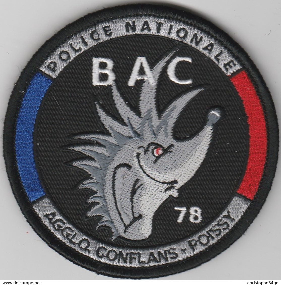 Écusson Police BAC Agglo Conflans-Poissy (78) - Police & Gendarmerie