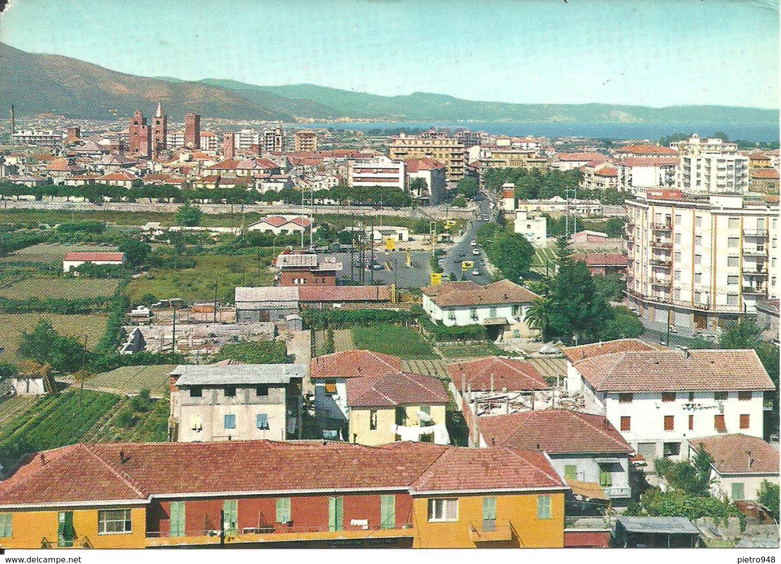 Albenga (Savona) Scorcio Panoramico, Panoramic View, Vue Panoramique - Savona