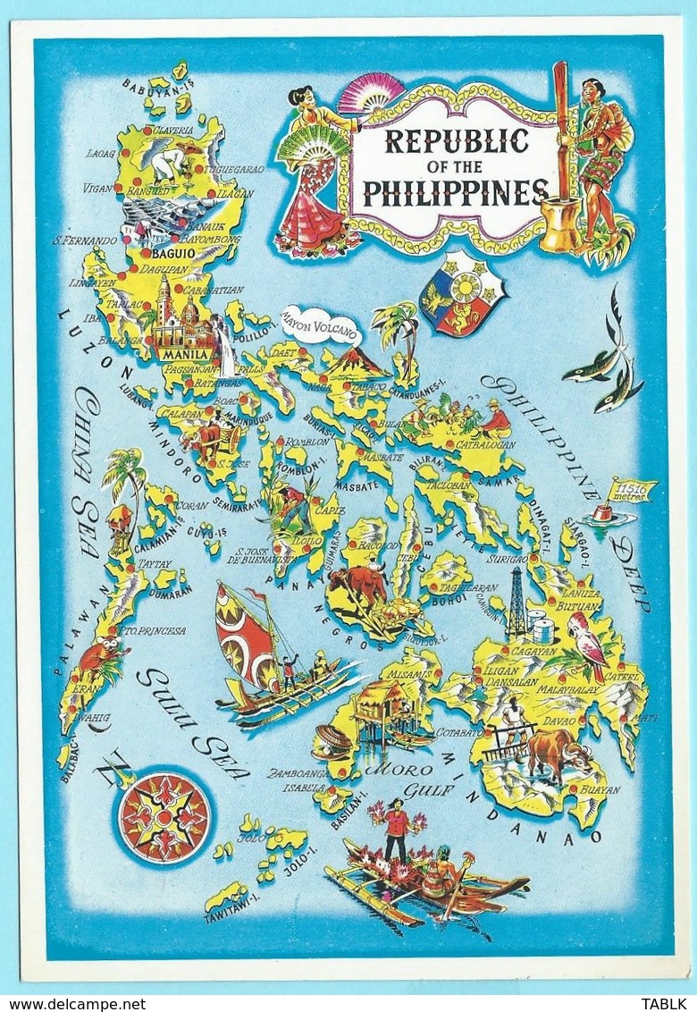 0772 - PHILIPPINES - MAP - Cartes Géographiques