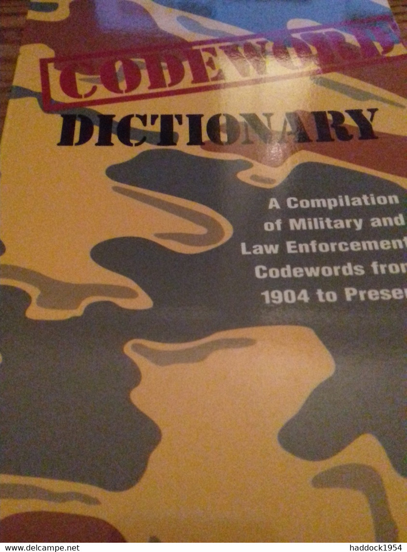 Codeword Dictionary PAUL ADKINS Motorbooks 1997 - Otros & Sin Clasificación