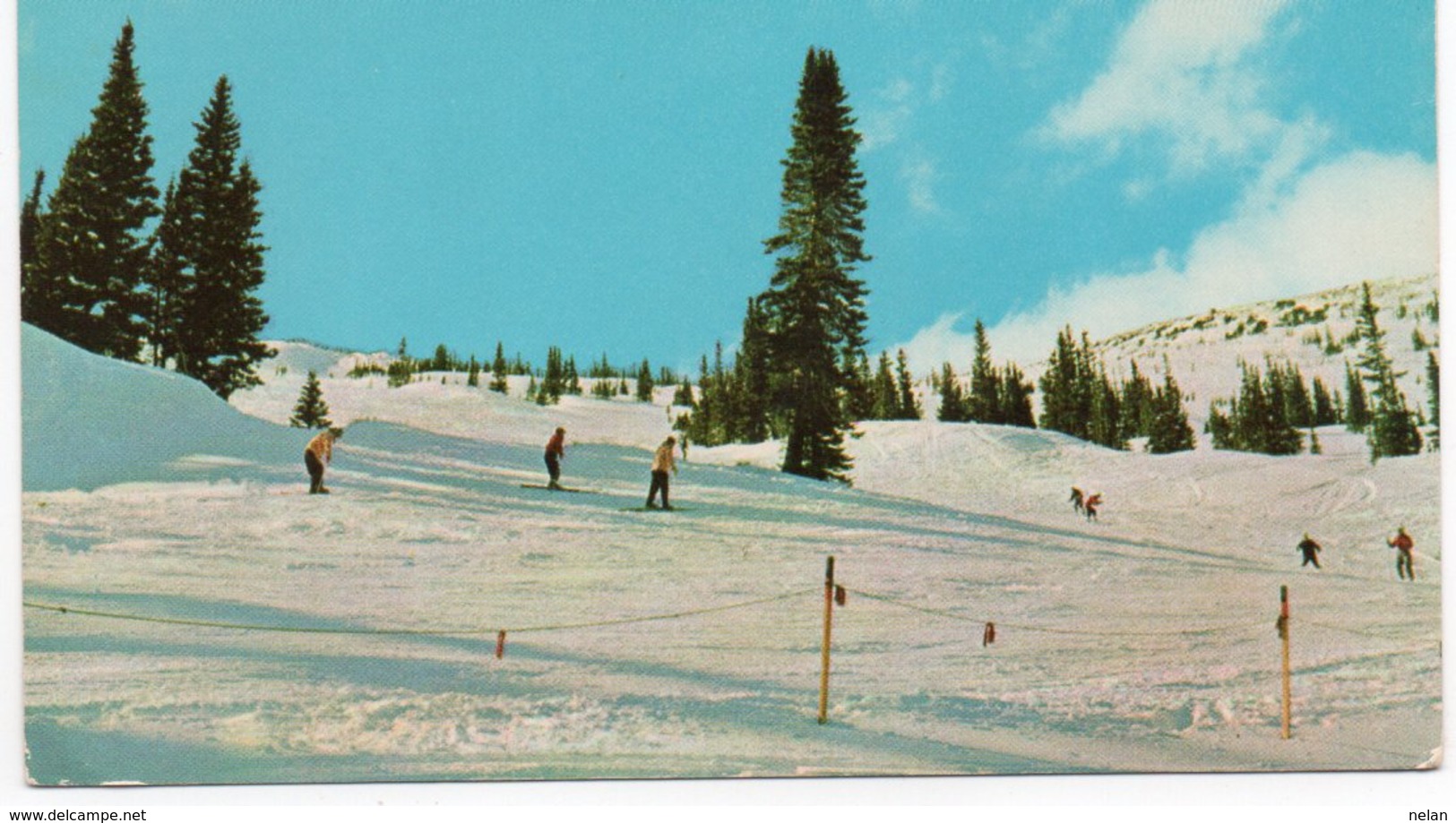 SKIING SLOPES OF UPPER HIDDEN VALLEY IN ROCKY MOUNTAIN - Rocky Mountains