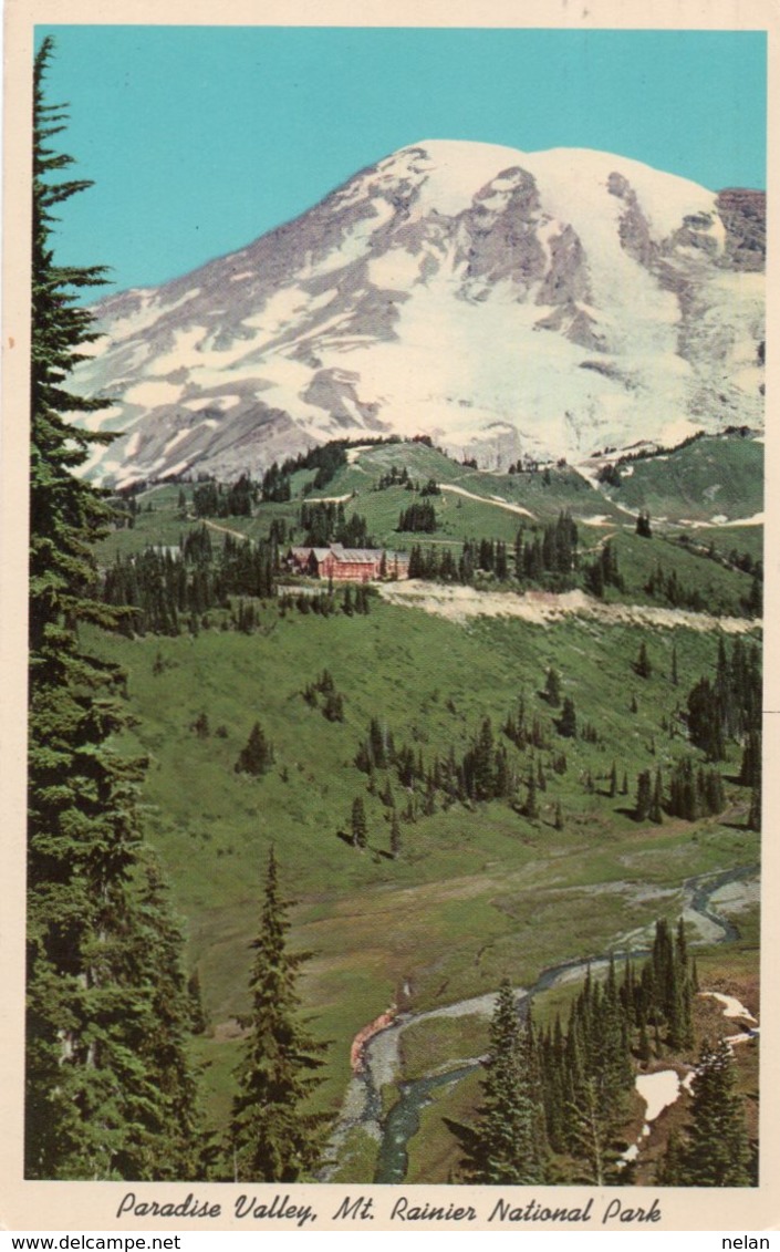 PARADISE VALLEY-MT. RAINIER NATIONAL PARK - Altri & Non Classificati