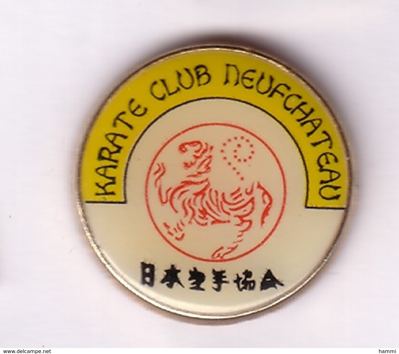 C60 Pin's KARATÉ CLUB DE NEUFCHATEAU Vosges Achat Immédiat - Judo