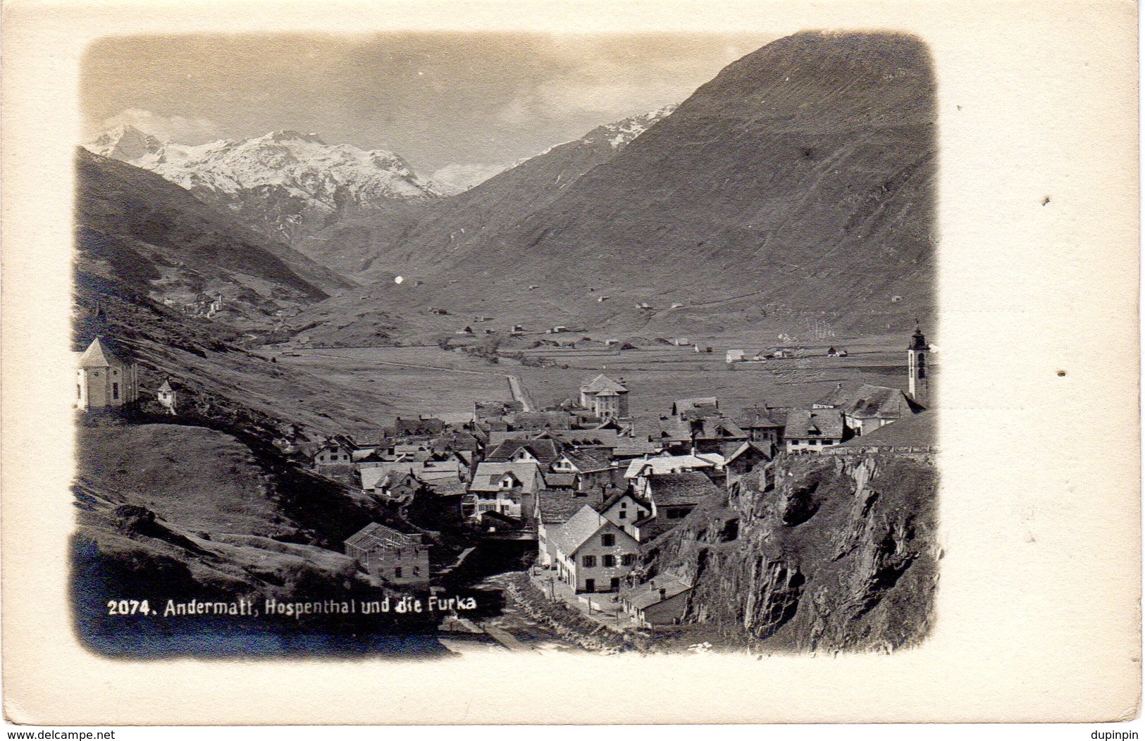 Andermatt Hospental Und Die Furka - Hospental