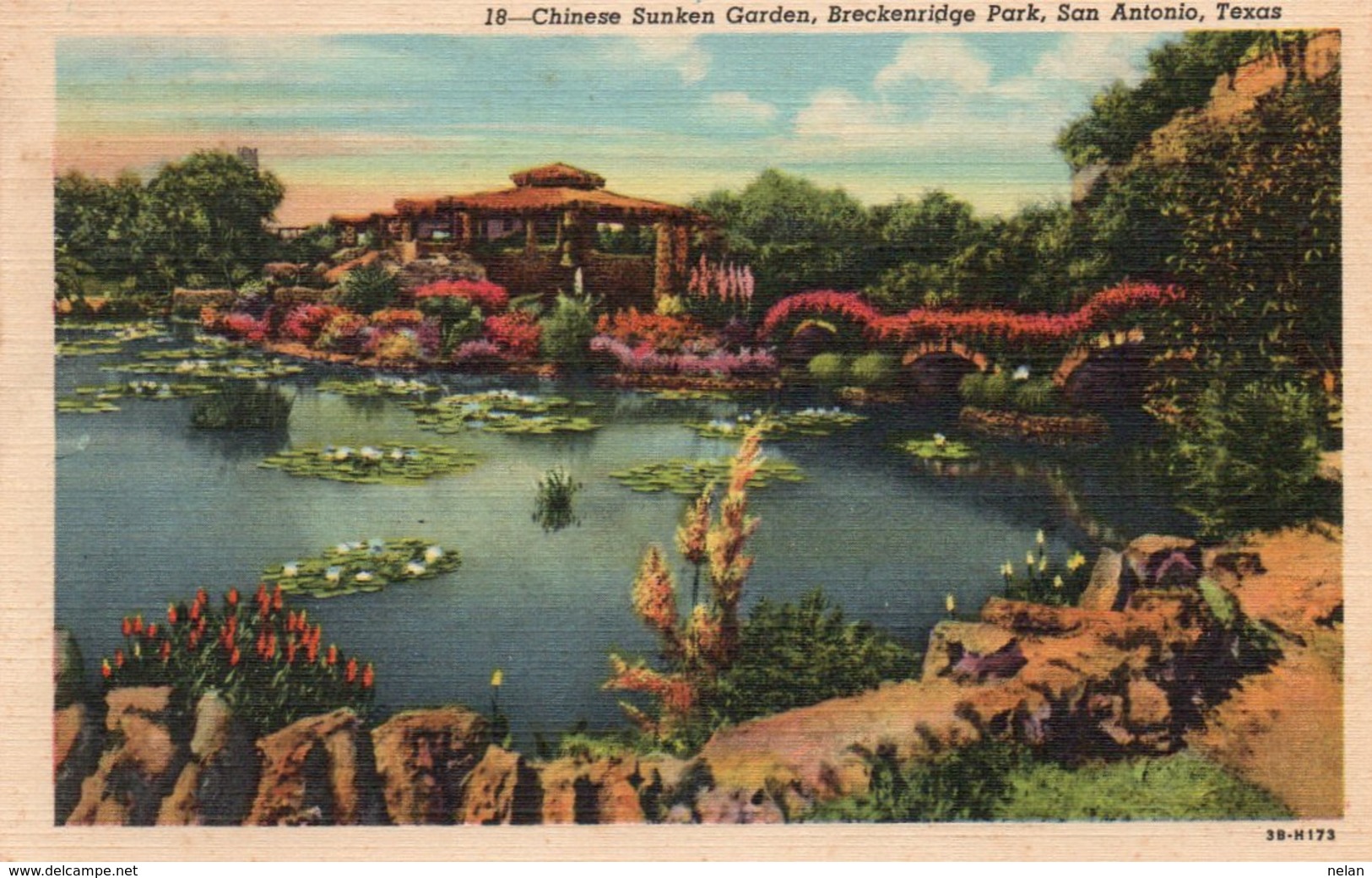 CHINESE SUNKEN GARDEN-BRECKENRIDGE PARK-SAN ANTONIO-TEXAS - San Antonio