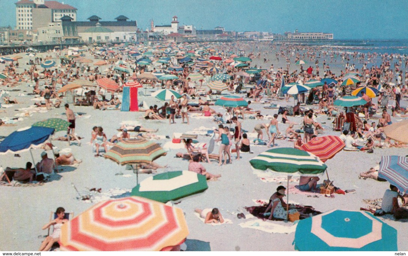 GENERAL VIEW BATHING BEACH-OCEAN CITY,NEW JERSEY - Atlantic City