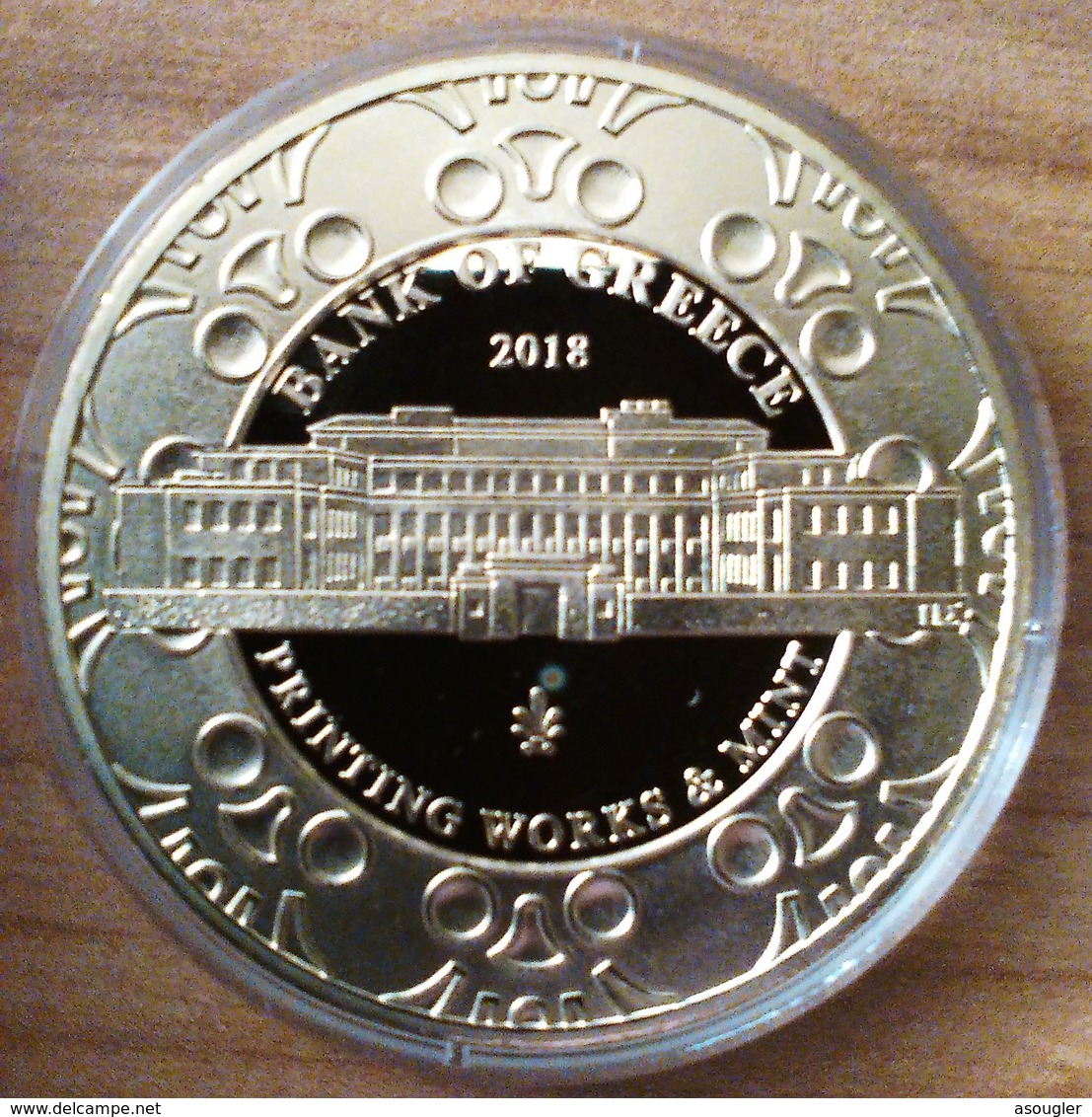 Greece Official Medal World Money Fair 2018 Proof - Second Participation (free Shipping Via Registered Air Mail) - Monarchia / Nobiltà