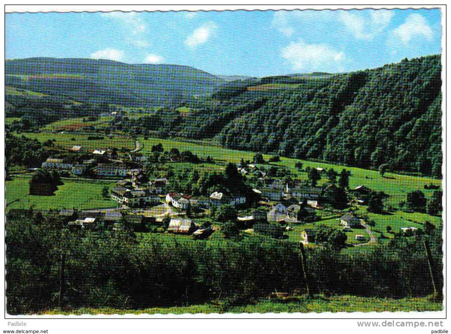 Carte Postale Belgique  Ouren  Trés Beau Plan - Burg-Reuland