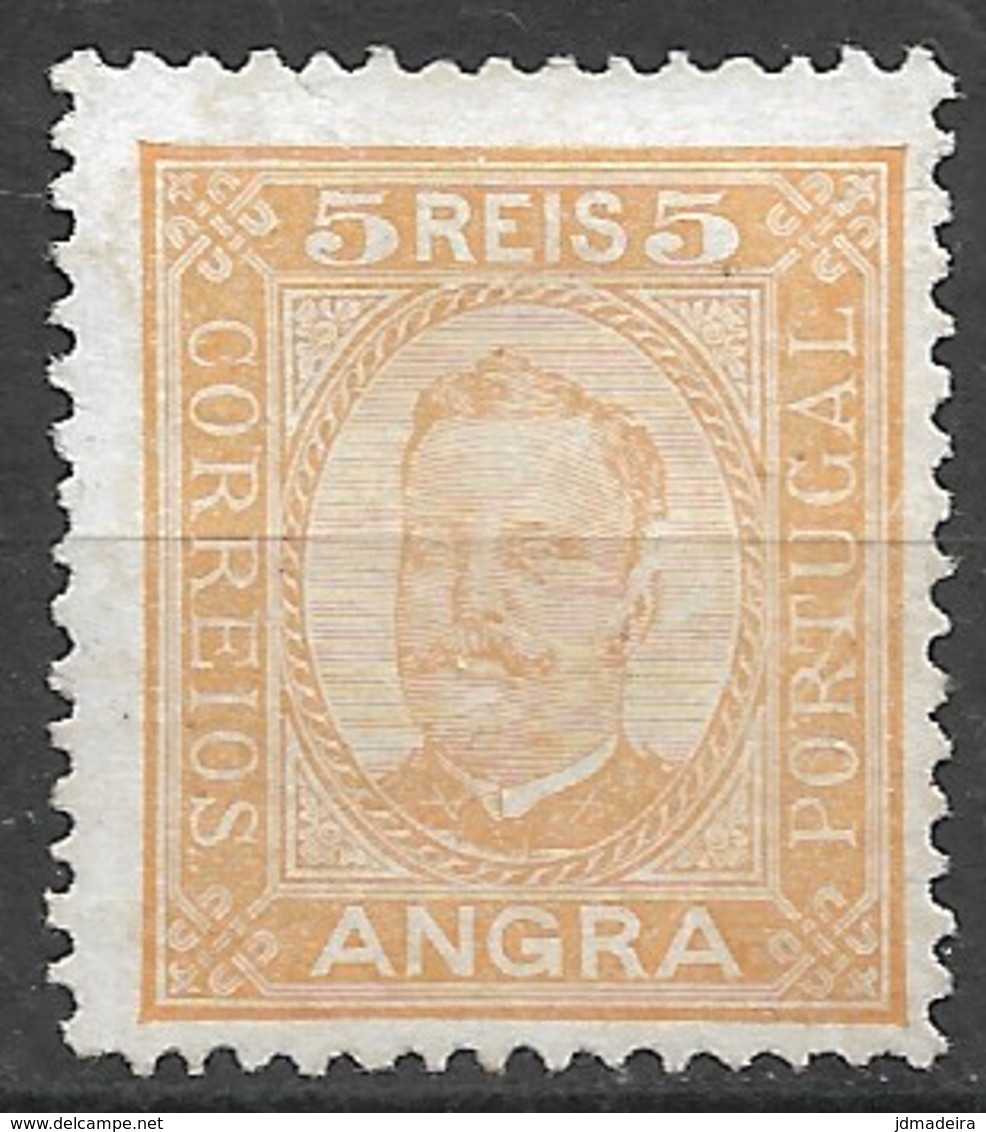 Angra – 1892 King Carlos 5 Réis - Angra