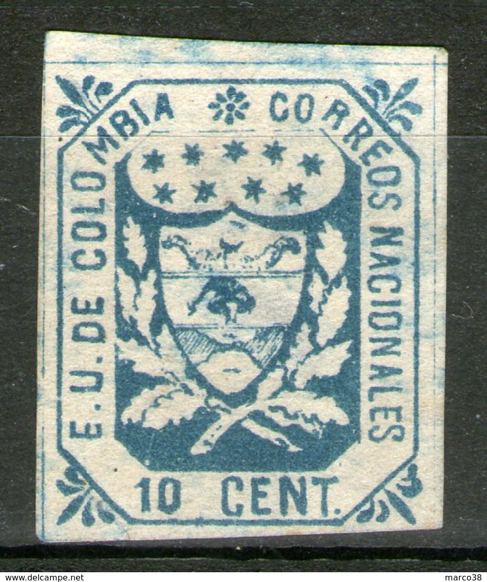 COLOMBIE:  N°24 Oblitéré "postale"       - Cote 26€ - - Colombie
