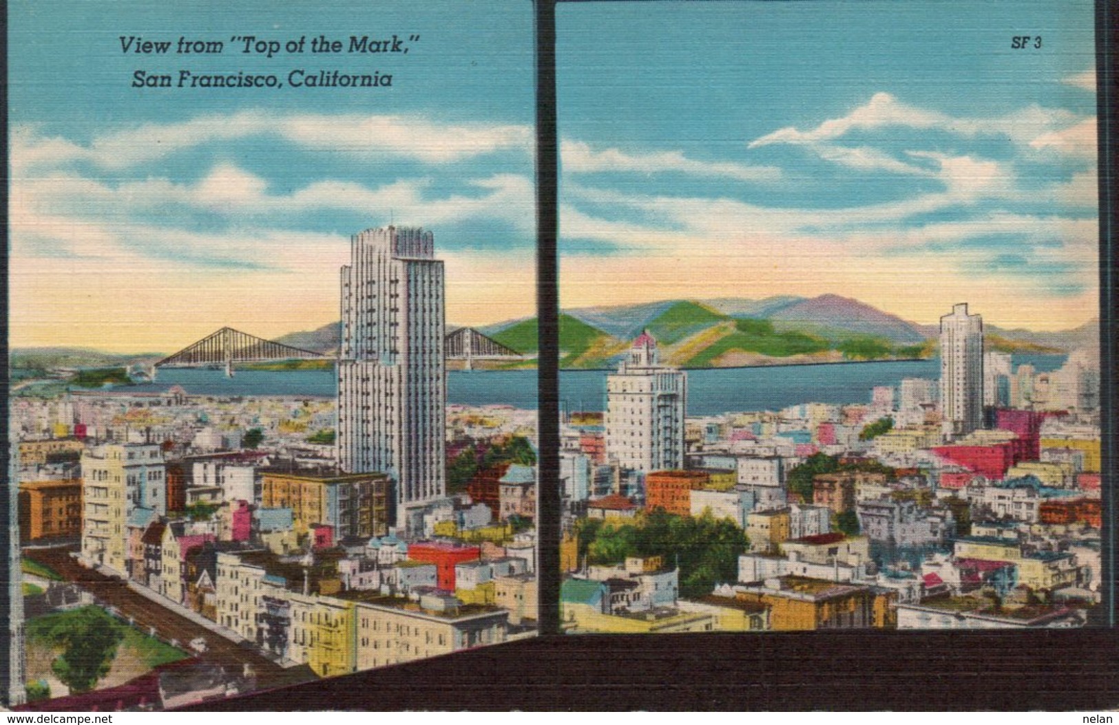 TOP OF THE MARK-SAN FRANCISCO-CALIFORNIA-1956 - San Francisco