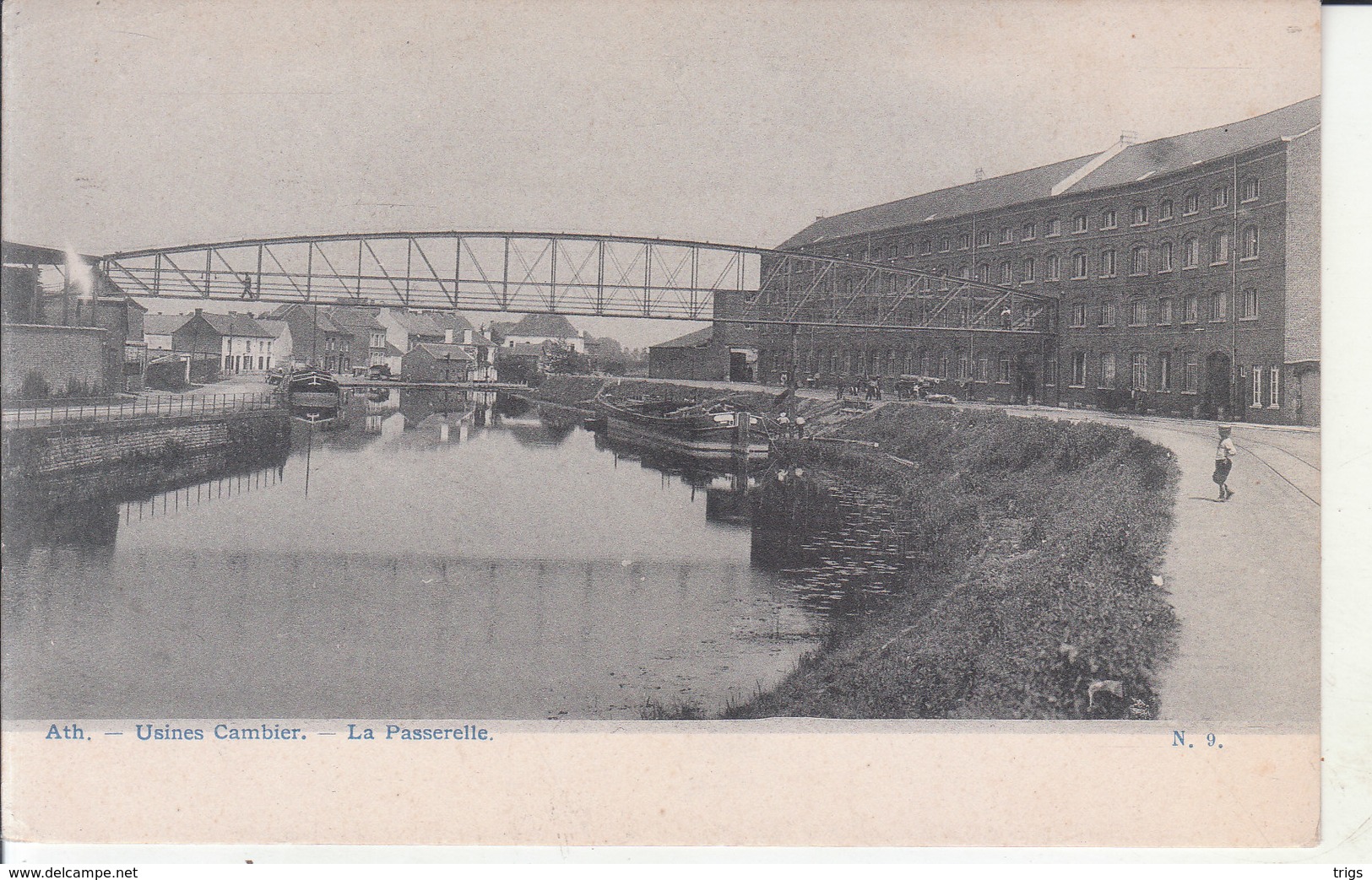 Ath - Usine Cambier, La Passerelle - Ath