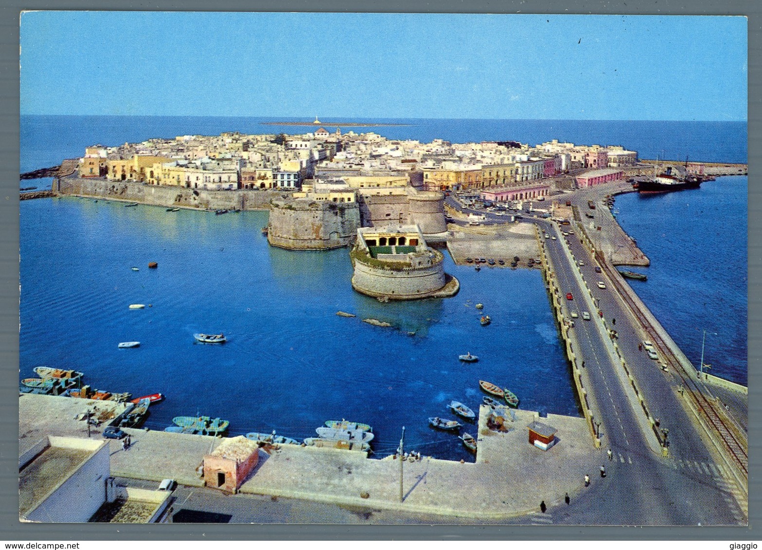 °°° Cartolina - Gallipoli I Castelli Città Vecchia Viaggiata °°° - Lecce