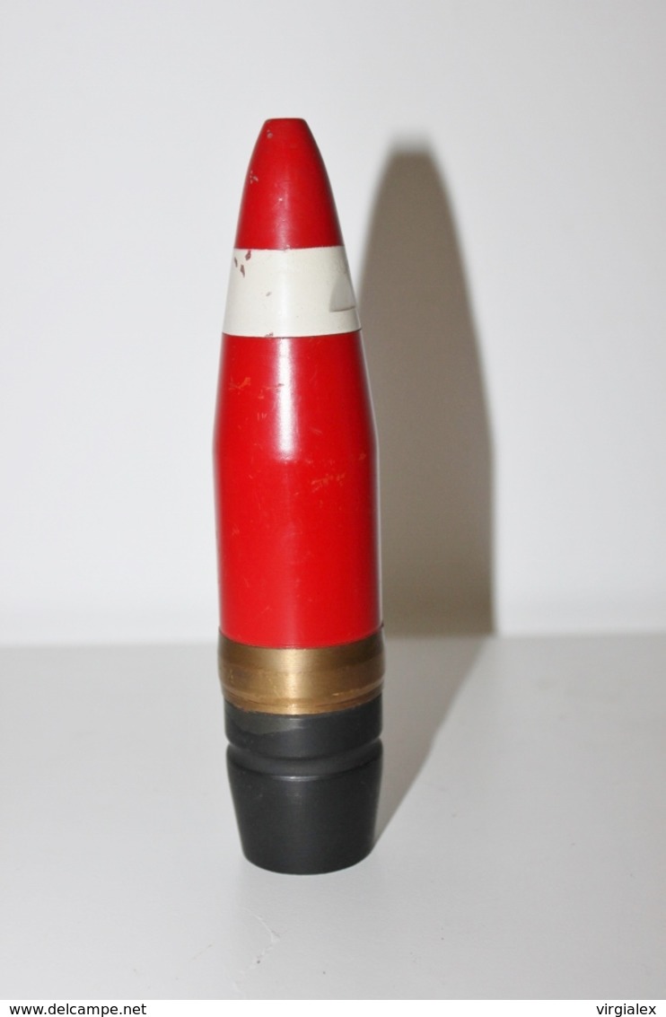 Fusée / Ogive De Munition 40mm INERTE N°2 - Militaria / Arme / Artillerie / Obus / Explosif / Projectile / Militaire - Armes Neutralisées