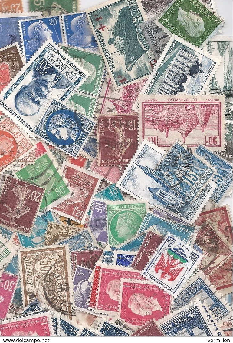 VRAC 5 = MONDE + EUROPE + FRANCE, ANDORRE, MONACO, + De 999 TP, NOMBREUX THEMES & ANCIENS = + / - 0.01 € Le TIMBRE - Vrac (min 1000 Timbres)