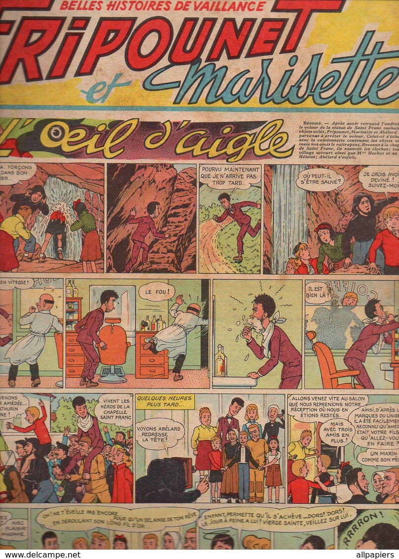 Fripounet Et Marisette N°43 L'oeil D'aigle - La Chasse à Courre - L'affaire Du Tré-vent - Le Diamant Rose De Singaradja - Fripounet