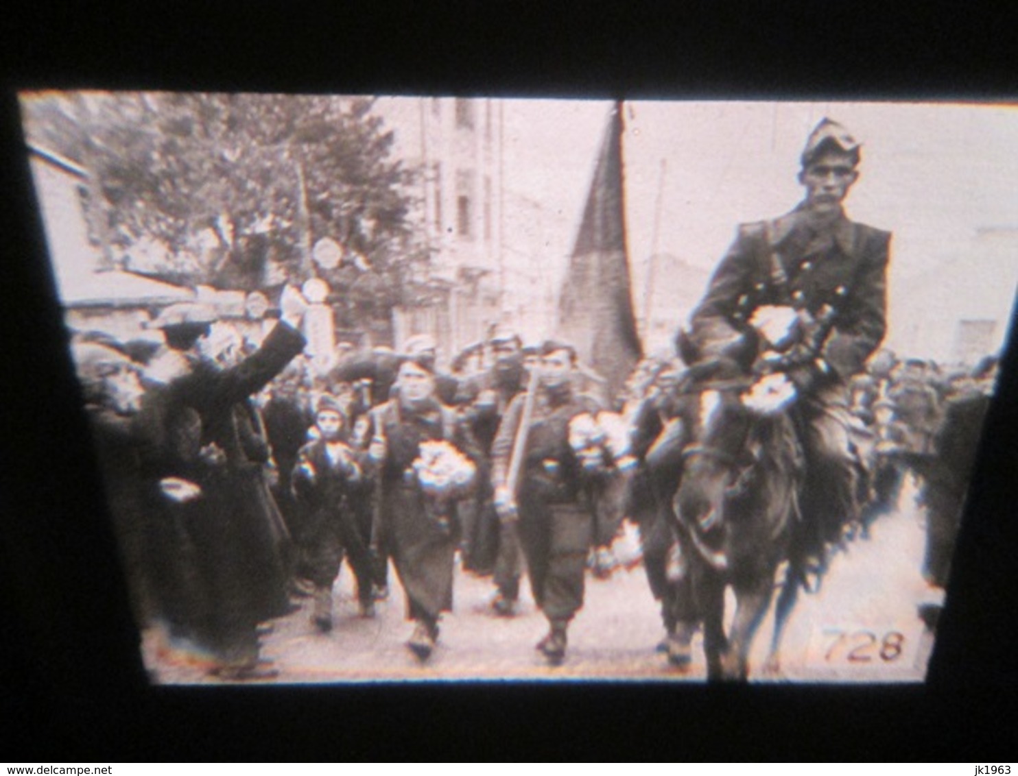 YUGOSLAVIAN PARTISANS 1941-45, 190 VERY RARE SLIDES MADE BY STATE ARCHIVE OF JUGOSLAVIA - 1939-45