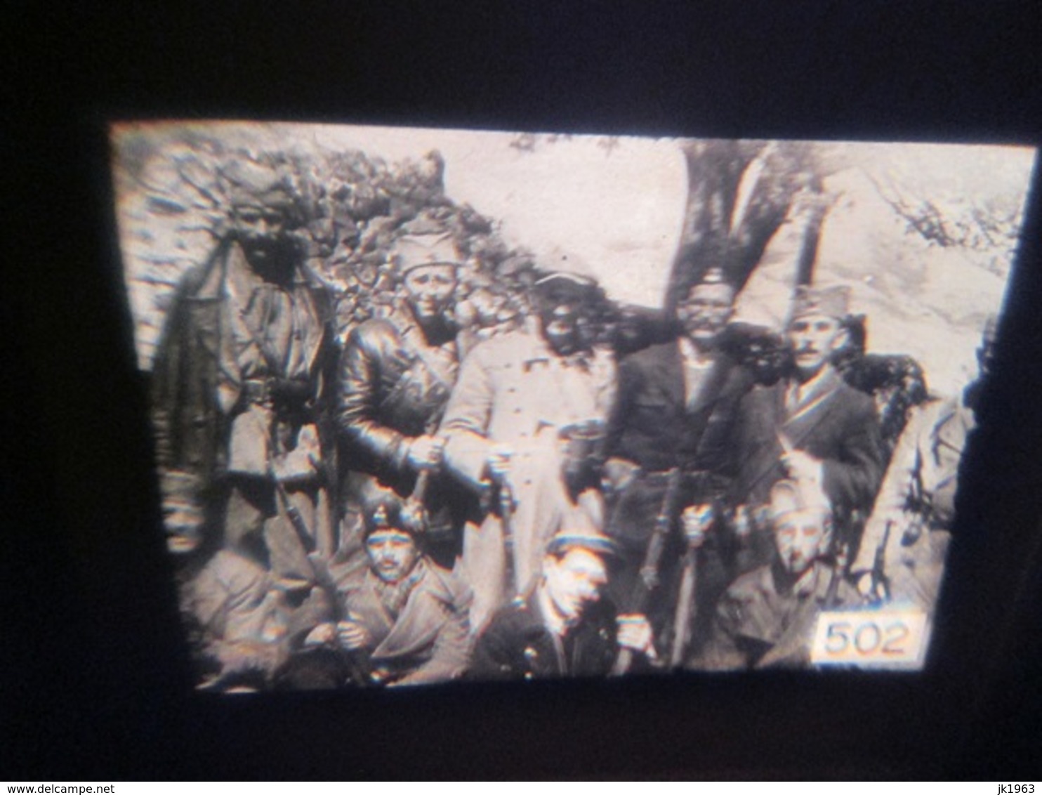 YUGOSLAVIAN PARTISANS 1941-45, 190 VERY RARE SLIDES MADE BY STATE ARCHIVE OF JUGOSLAVIA