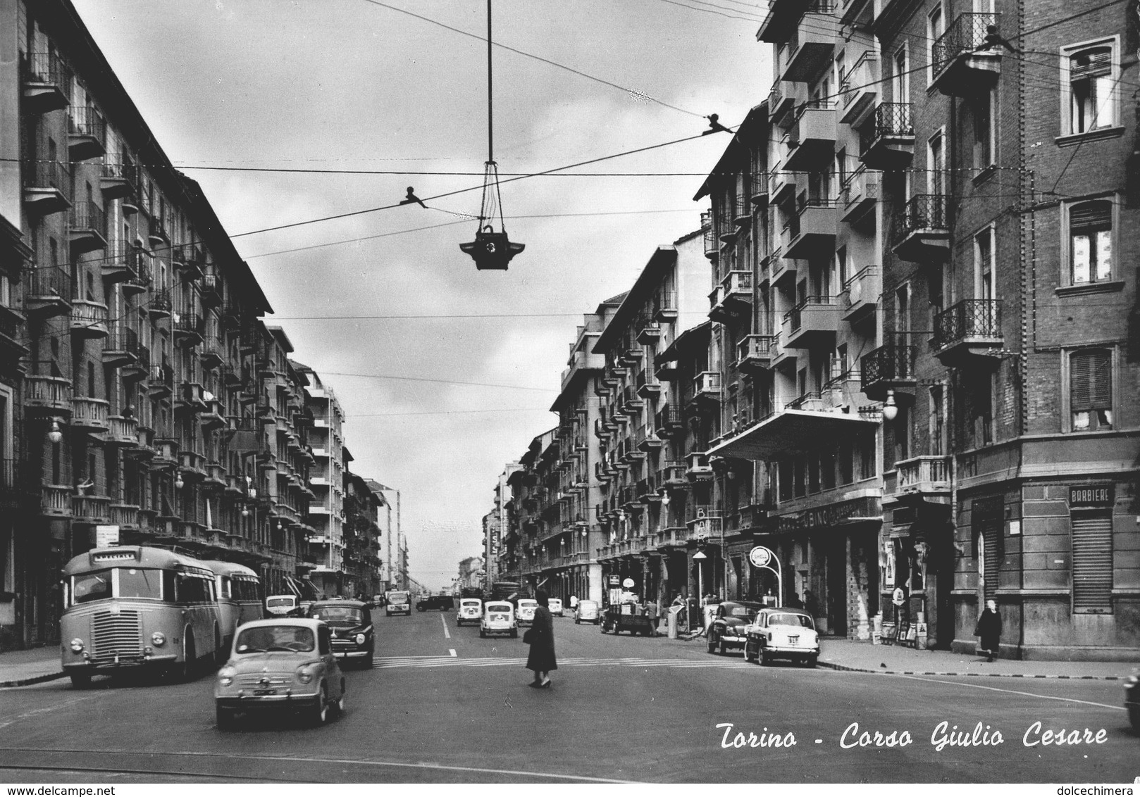 TORINO-CORSO GIULIO CESARE-AUTO E AUTOBUS D'EPOCA - Multi-vues, Vues Panoramiques