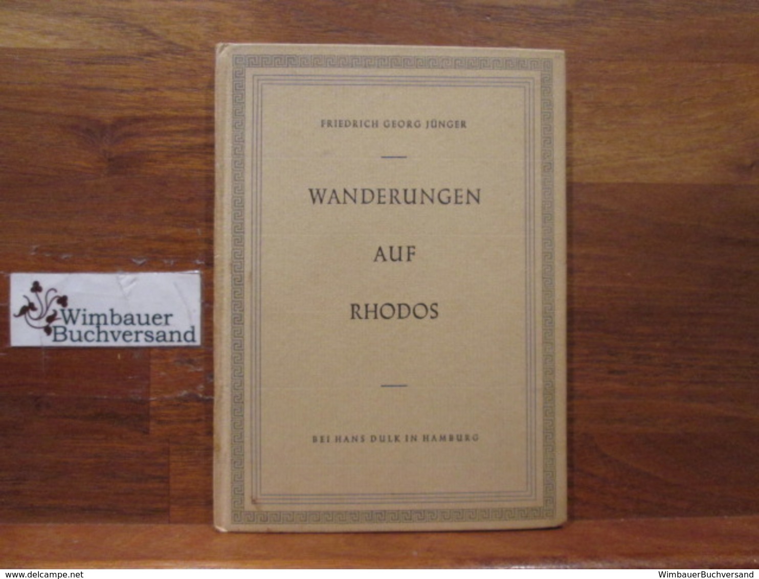 Wanderungen Auf Rhodos. - Deutschsprachige Autoren