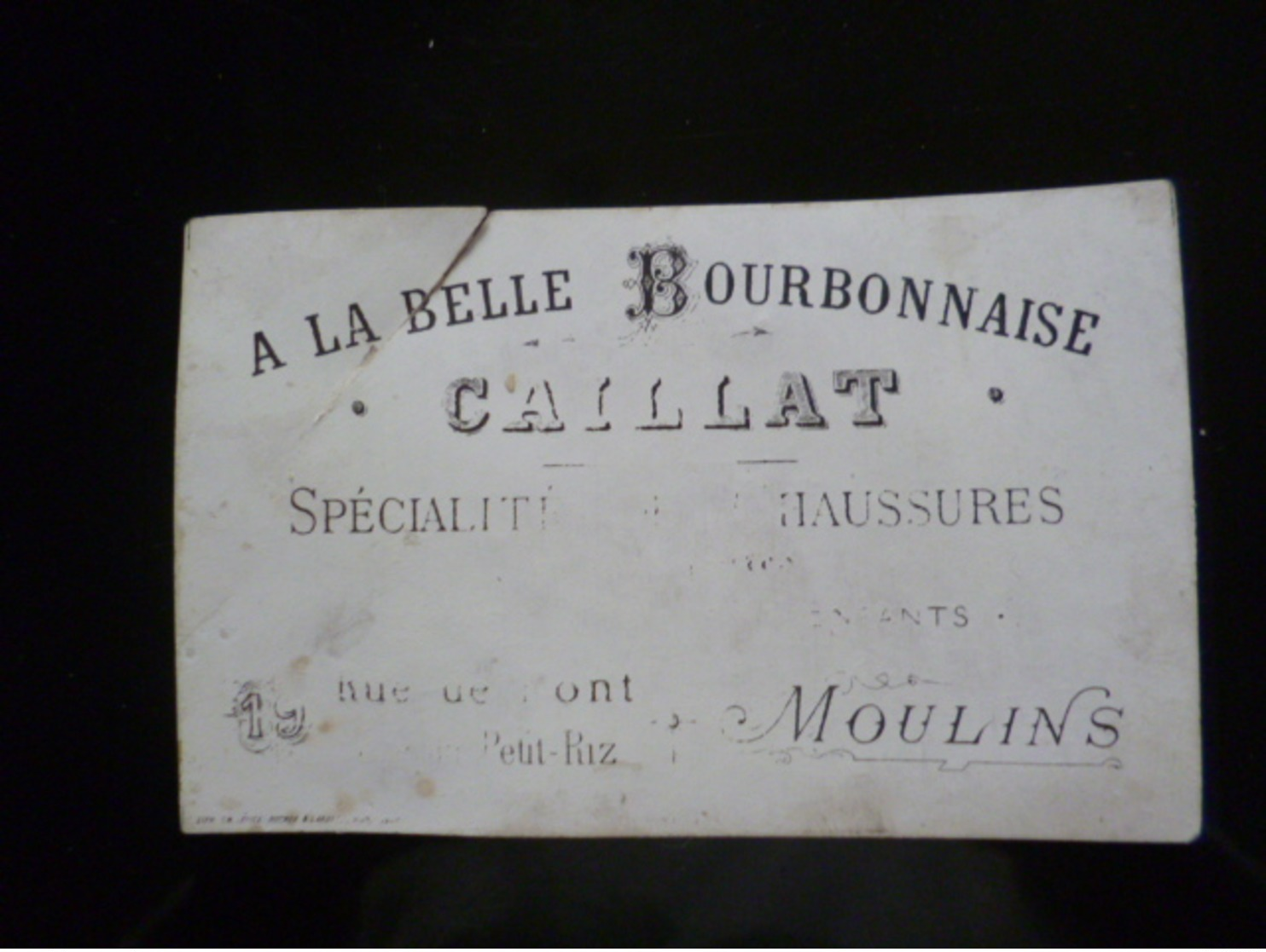 Chromo à La Belle Bourbonnaise à Moulins - Autres & Non Classés