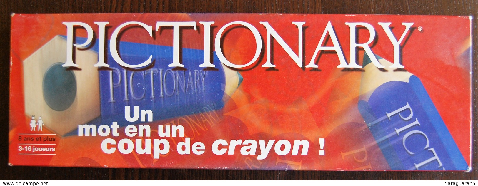 JEU DE SOCIETE - PICTIONARY - Edition MB 2000 - Autres & Non Classés