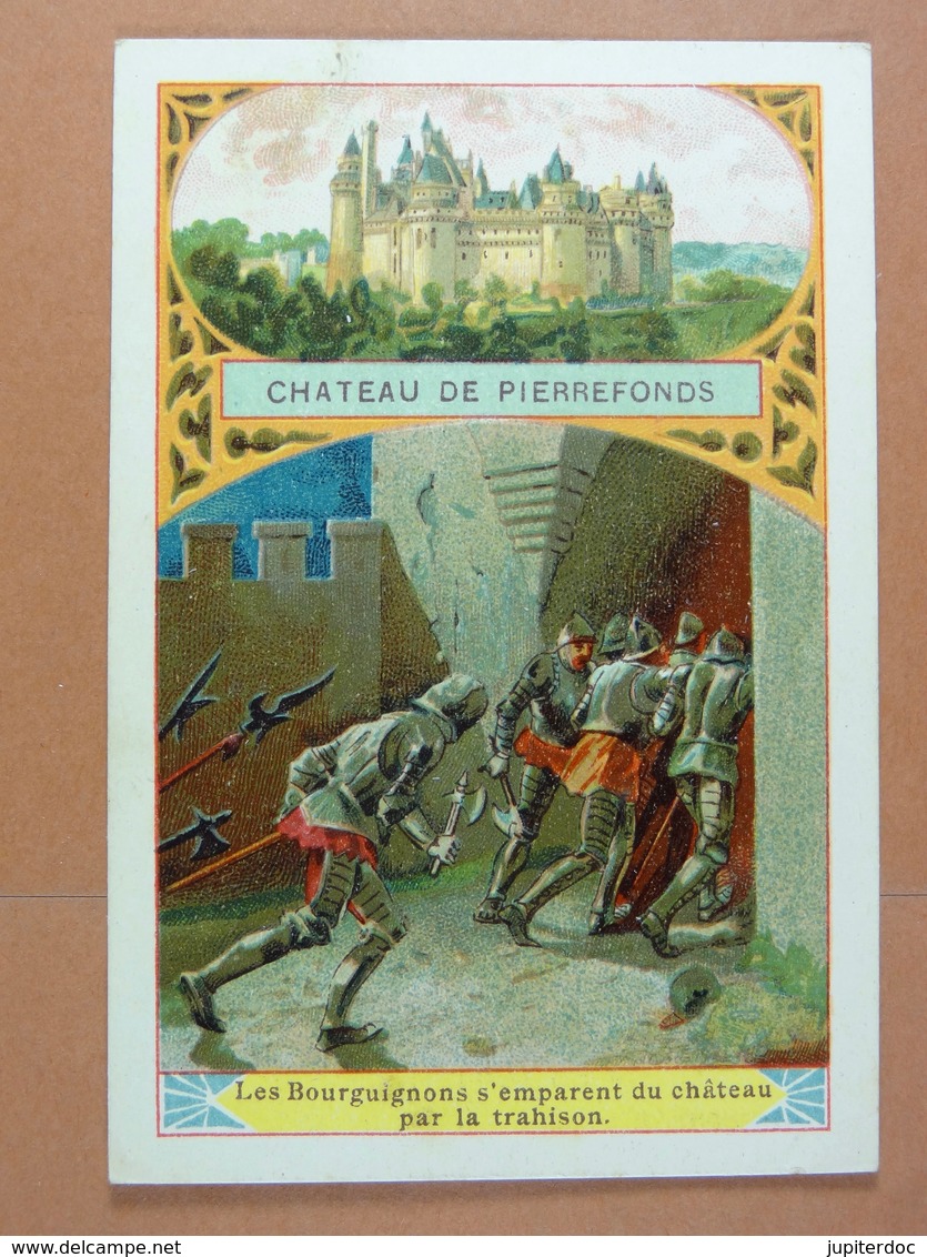 Vin De Vial (10,5 Cm X 7,2 Cm) (historique Au Verso) Château De Pierrefonds Les Bourguignons... /11/ - Autres & Non Classés