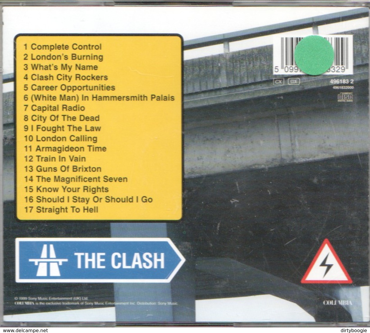 The CLASH - From Here To Eternity - CD - Punk