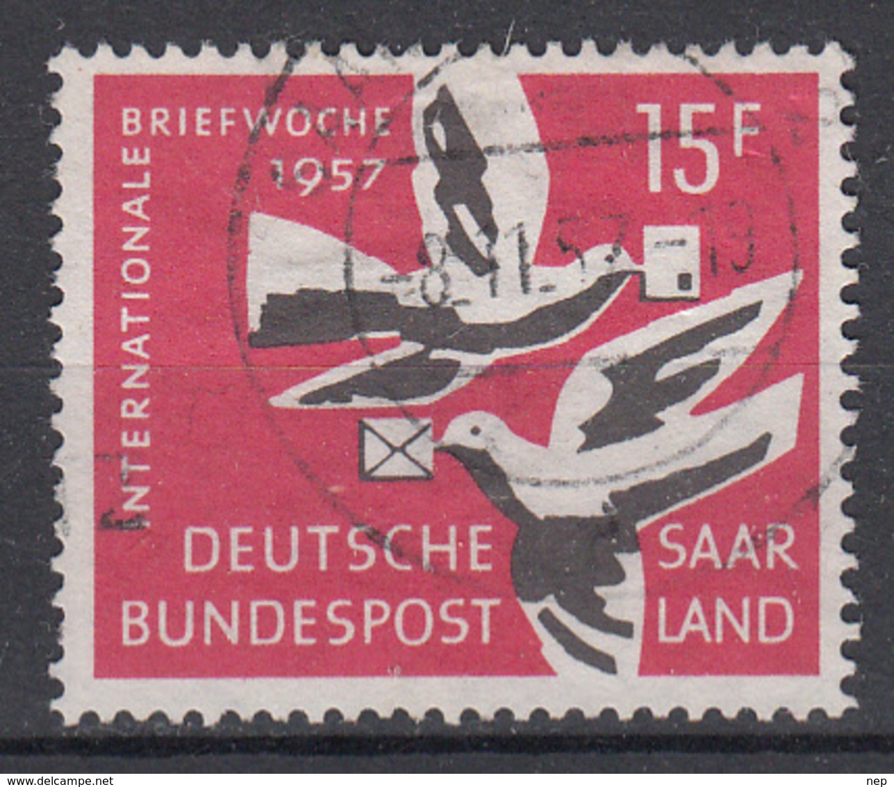 SAAR - Michel - 1957 - Nr 408 - Gest/Obl/Us - Oblitérés